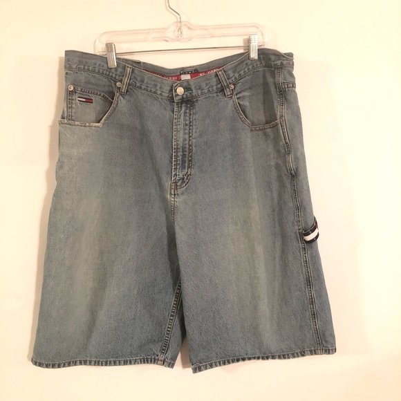 vintage denim shorts mens